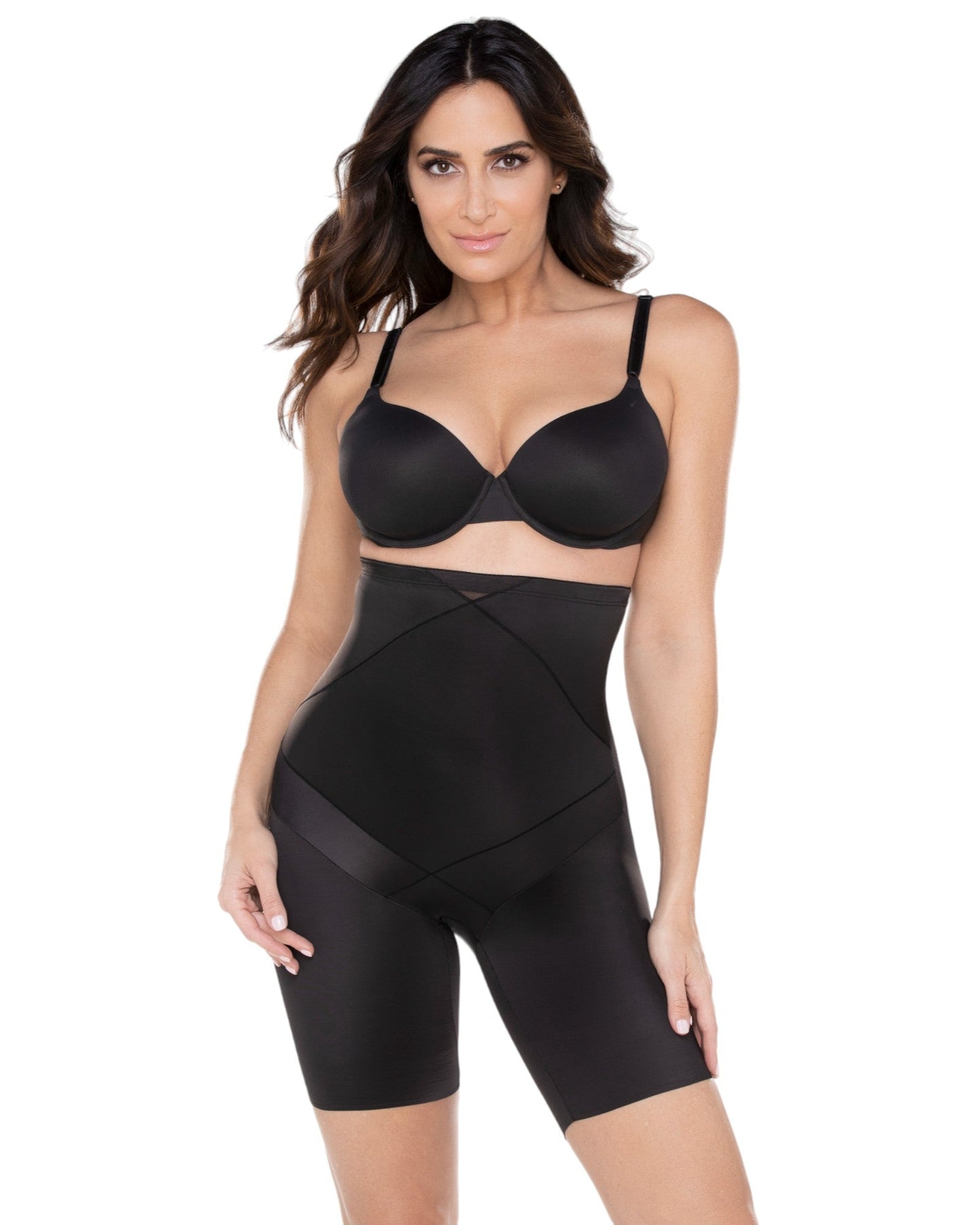 Triple Panel Tummy Tuck Hi Waist Thigh Slimmer  Thigh Slimmer  Miraclesuit.