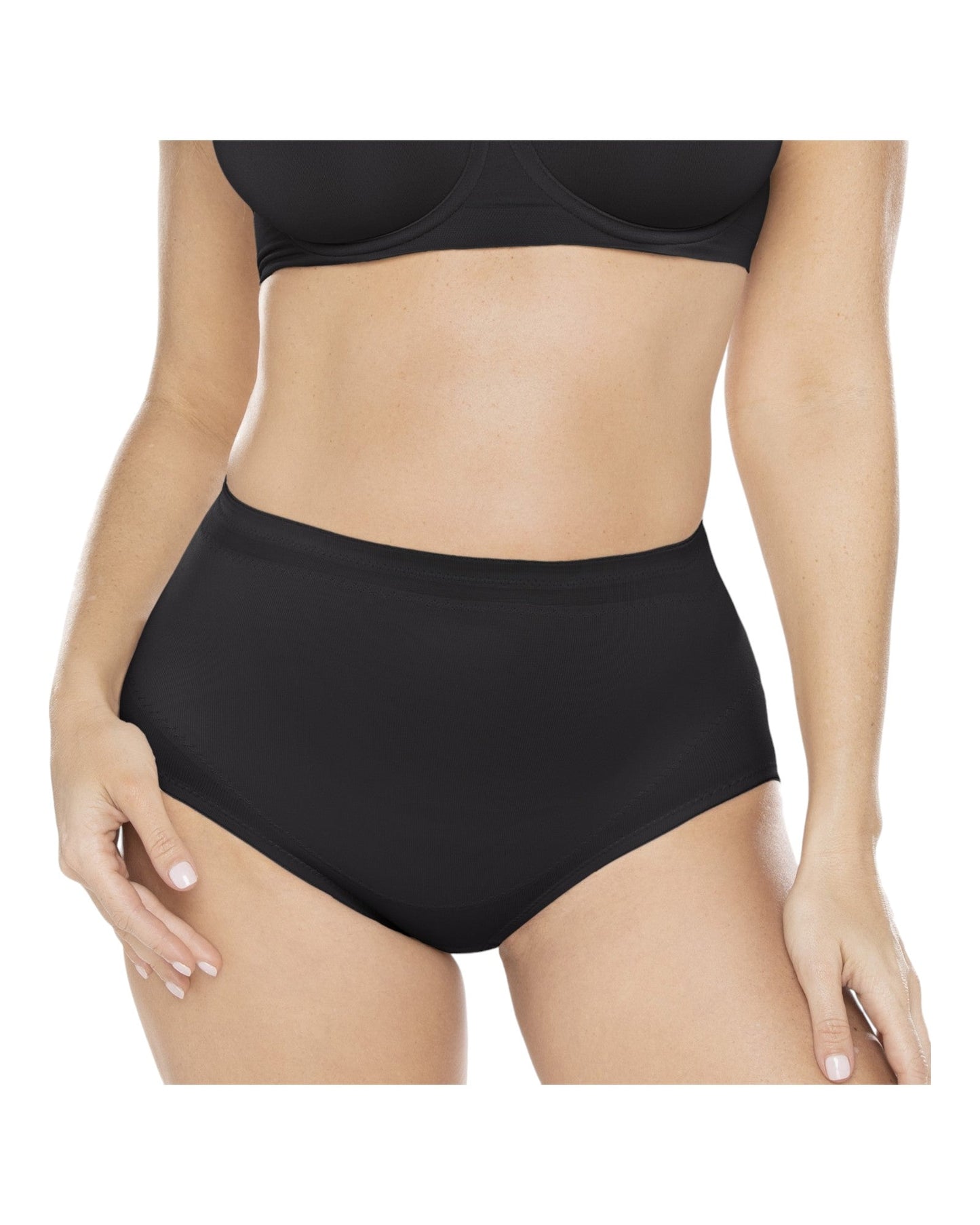 Sheer Waistline Brief