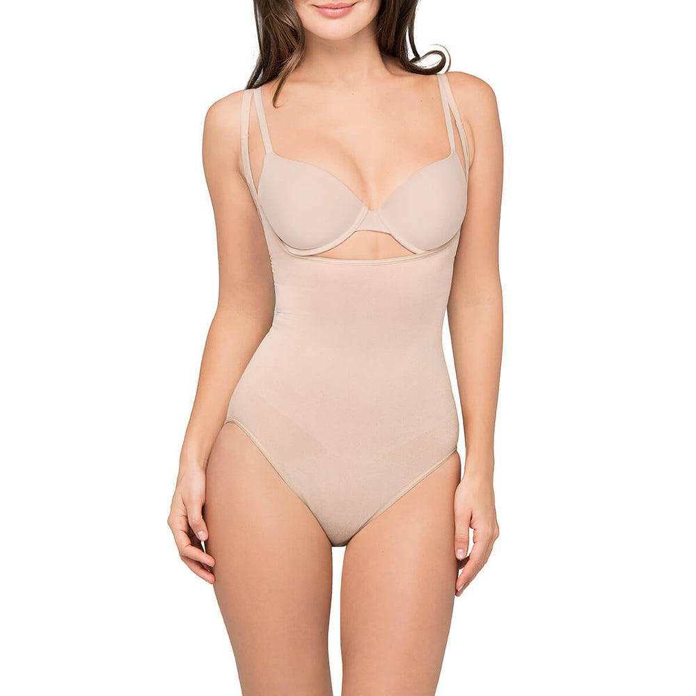 
                      
                        Seamless Open Bust Bodysuit
                      
                    