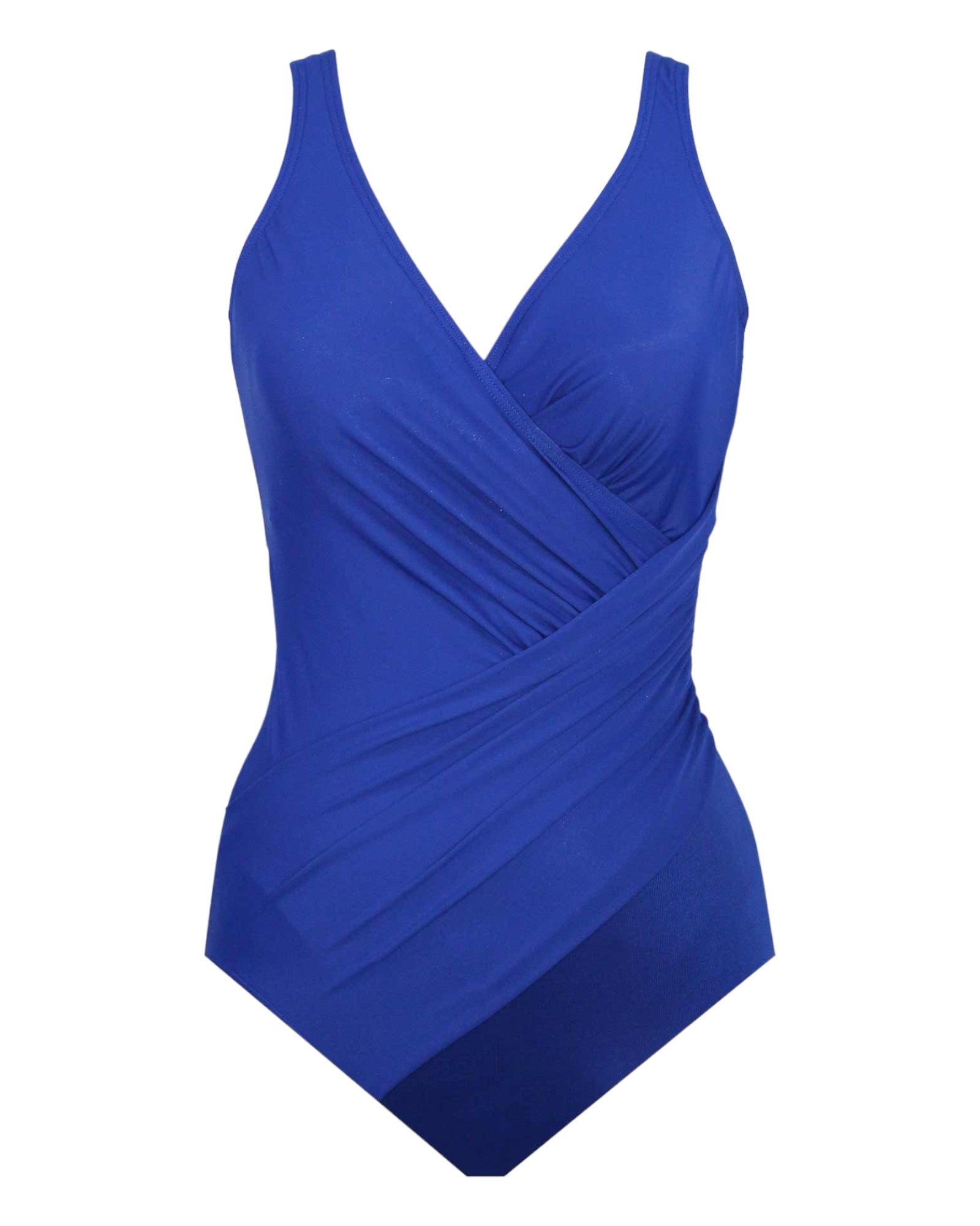 Azul Blue Oceanus One Piece Shaping Swimsuit  Swimwear  Miraclesuit.