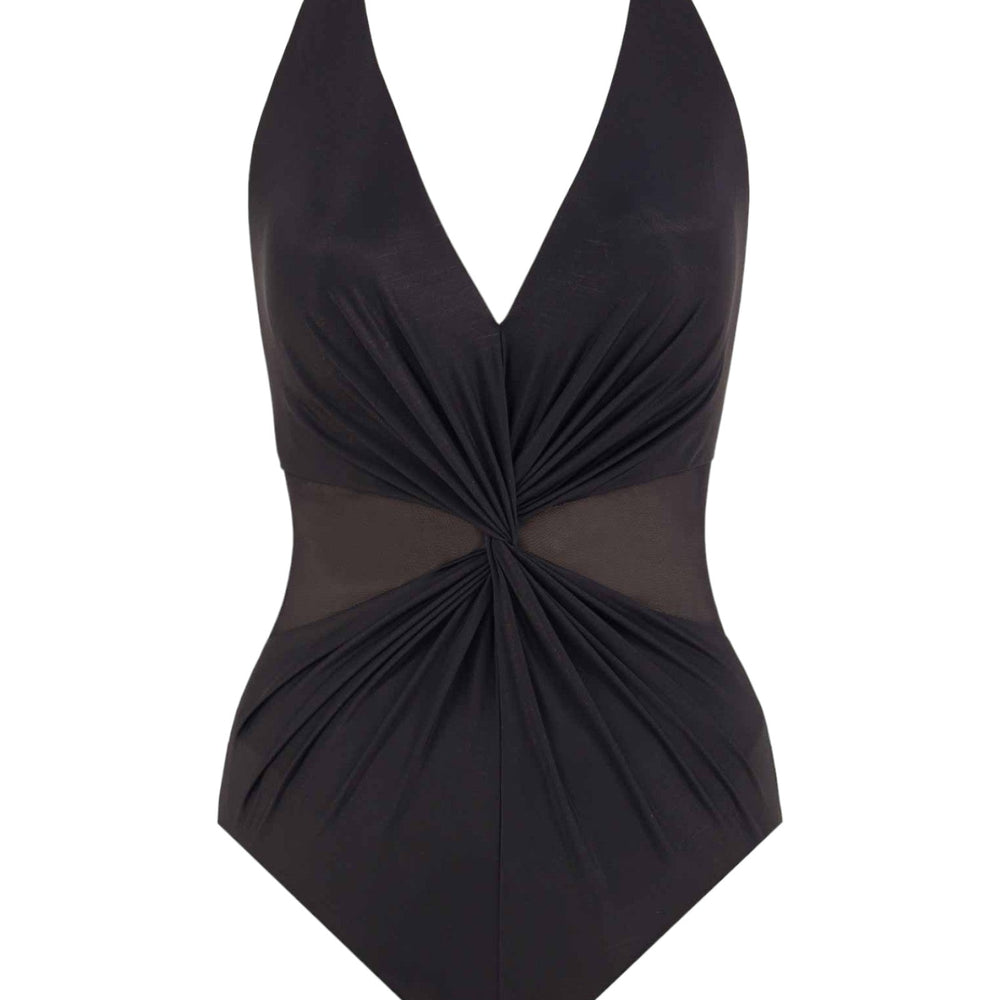 
                      
                        Black Illusionists Wrapture One Piece Swimsuit  Swimwear  Miraclesuit.
                      
                    