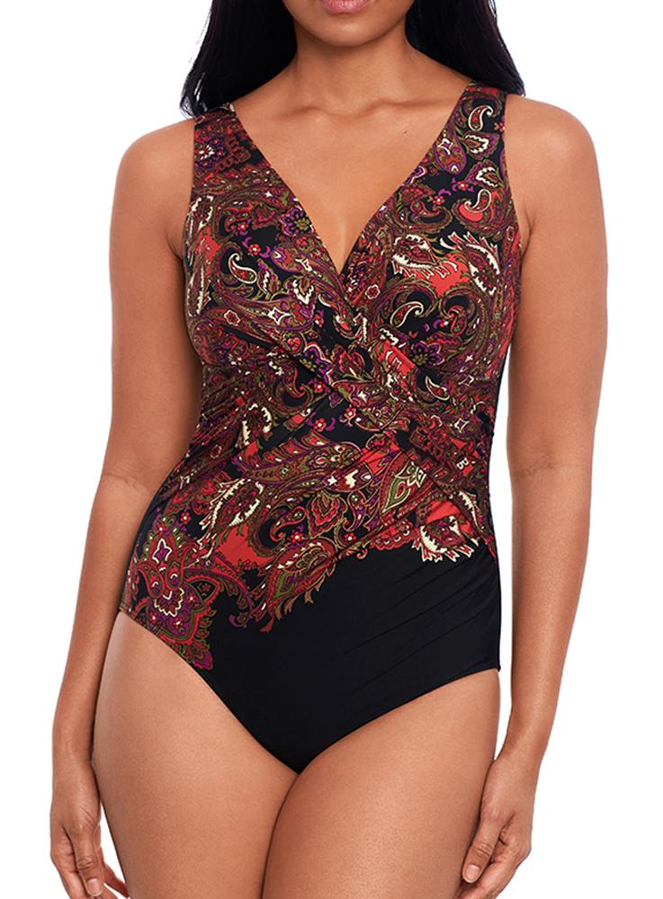 
                      
                        Kashmir Traveler Onepiece Costume  Swimwear  Miraclesuit.
                      
                    