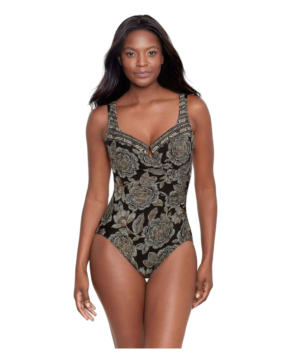 Petal Push Escape Shapewear Shaping Swimsuit  Swimwear  Miraclesuit.