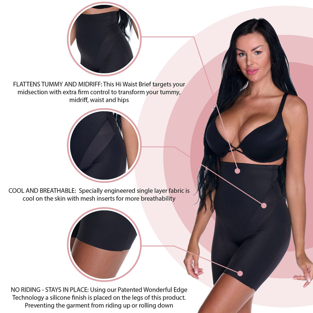 
                      
                        Cooling Hi Waist Thigh Slimmer  Thigh Slimmer  Naomi & Nicole.
                      
                    