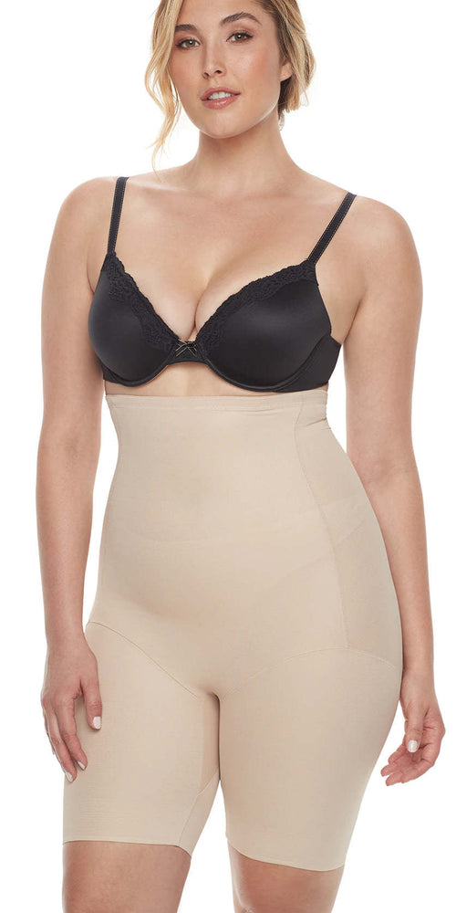 
                      
                        Fuller Figure Comfortable Firm High Waist Thigh Slimmer  Thigh Slimmer  Naomi & Nicole.
                      
                    