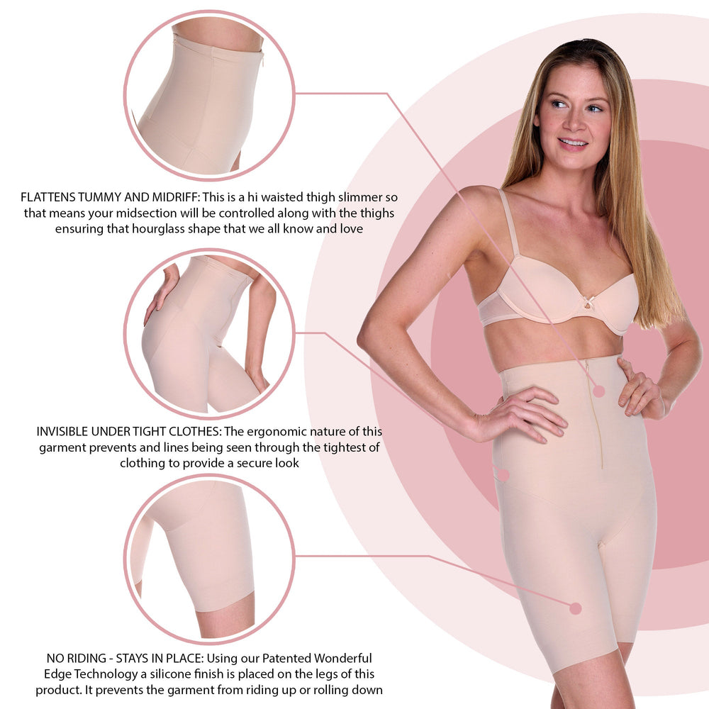 
                      
                        Inside Magic Zip On Thigh Slimmer  Thigh Slimmer  Naomi & Nicole.
                      
                    